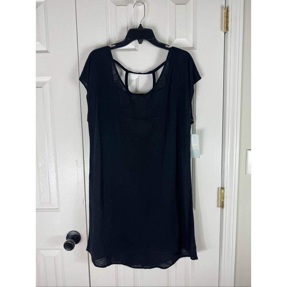 NWT Balance Collection Womens Black Swim Cover up Size Large